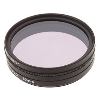 CPL UV FLD Filter Set for Camera with Filter Bag (52mm)