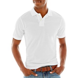 ARIZONA Pique Polo, White, Mens