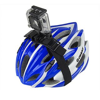 High Intensity ABS Plastic Nylon Helmet Strap Mount for GoPro Hero/Hero2/Hero3