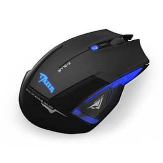 2500 DPI Blue LED Wireless Optical Gaming Mouse