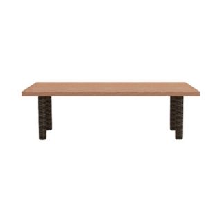 Chicago Wicker and Trading Co Forever Patio Bayside 94 in. Durawood Top Patio