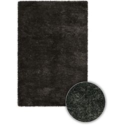 Black Handmade Majesta Collection Rug (5 X 76) (BlackPattern ShagMeasures 2 inches thickTip We recommend the use of a non skid pad to keep the rug in place on smooth surfaces.All rug sizes are approximate. Due to the difference of monitor colors, some r