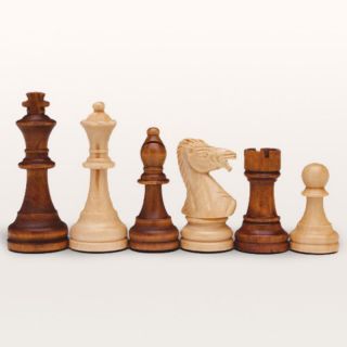 Wooden Staunton Chess Pieces Brown   03 1535