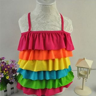 Girls Rainbow One piece Swimwear