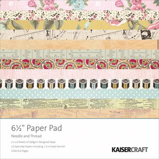Needle and Thread Paper Pad 6.5x6.5