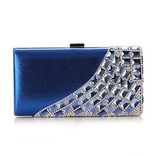 Polyster Wedding/Special Occation Clutches/Evening Handbags With Rivet And Rhinestones(More Colors)