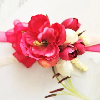 Beautiful Fabric Wedding/Party Writst Flower(More Colors)