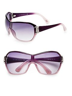 Injection Gradient Shield Sunglasses   Violet