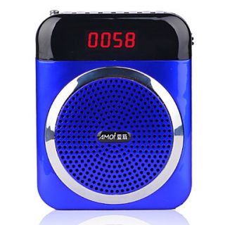V88 Portable  Player Radio Speaker Support U Flash Disk