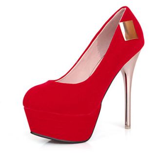 Leatherette Womens Stiletto Heel Platform Pumps/Heels Shoes(More Colors)