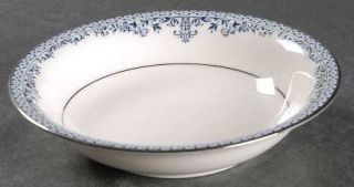 Noritake Charleston Fruit/Dessert (Sauce) Bowl, Fine China Dinnerware   Blue Lea