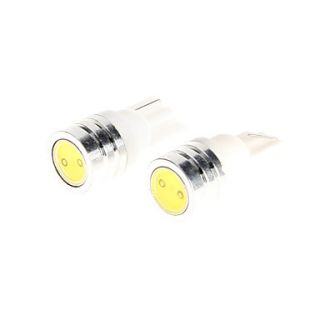 Super White 12V 1W LED Light Side Light Bulb for Motorcycle 2PCs