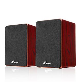 N 10 Wooden High Quality Hi Fi Loudspeaker Box for PC/Multi Media/Laptop