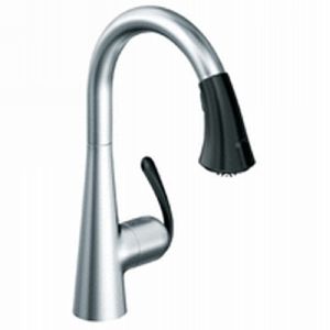 Grohe 32298KD0 Ladylux Single Lever Pull Out Spray Kitchen Faucet