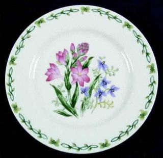 Thomson Floral Garden Salad Plate, Fine China Dinnerware   Various Flowers,Garla