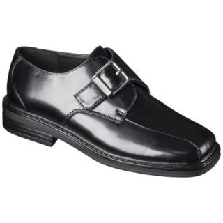 Boys Scott David Monk Dress Shoe   Black 5