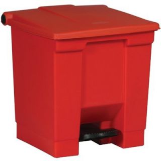 Rubbermaid Step On Containers   6143 RED