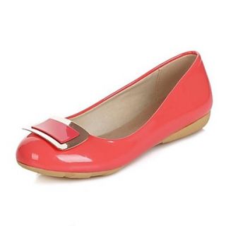 Patent Leather Womens Flat Heel Comfort Flats Shoes(More Colors)