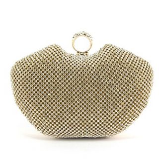Metal Wedding/Special Occasion Clutches/Evening Handbags with Rhinestone (More Colors)