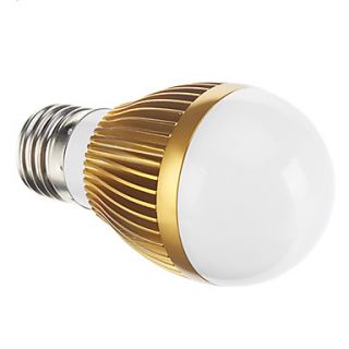 E27 3W COB 143LM 2190K Warm White Light LED Globe Bulb  Golden (95 265V)