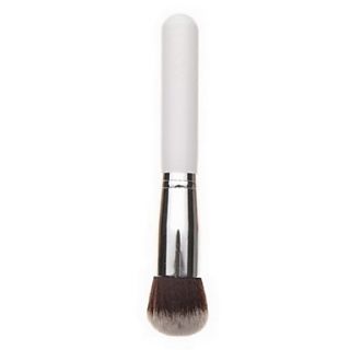 1PCS Pro White Handle Nail Art Dusting Brush With Two Tone Hair 2#