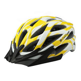 CoolChange 23 Vents Yellow EPS Light Cycling Helmet