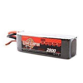 Wild Scorpion 14.8V 4S 2800mAh 30C Li Po Battery(T Plug)