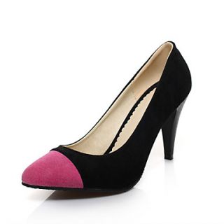 Leatherette Womens Stiletto Heel Heels Pumps/Heels Shoes