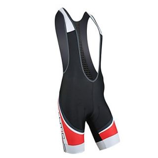 Santic 82% Nylon18% Spandex Sleeveless Professional Cycling Bib Shorts with Soft 6D Pad C05044
