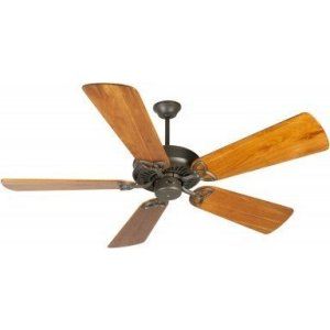 Craftmade CRA K10891 Constantina 56 Ceiling Fan with Custom Carved Ophelia Waln