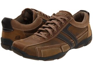 SKECHERS Orton   Fario Mens Lace up casual Shoes (Brown)