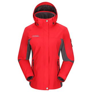 MAKINO Womens Totally Waterproof Insulated Two piece Jacket for Camping