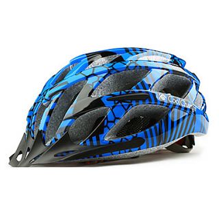 CoolChange 27 Vents Blue EPS Integrally molded Cycling Helmet