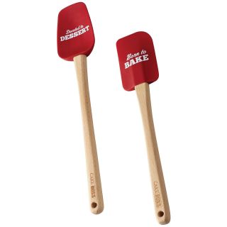 CAKE BOSS Cake Boss Novelty Tools and Gadgets 2 pc. Silicone Spatula and