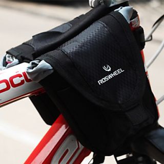 CoolChange 450D PVC Outdoor Multi Functional Black Bicycle Front Bag