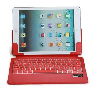 Protective PU Leather Case with Built in Bluetooth Wireless Keyboard for IPad Air