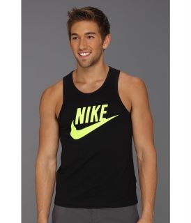 Nike Unwashed Logo Tank Mens Sleeveless (Black)