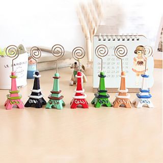 Effiel Tower Placecard Holder (Random Color)