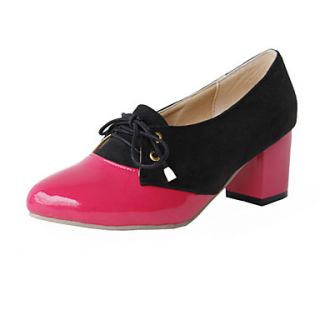 Leatherette Womens Chunky Heel Heels Pumps/Heels Shoes (More Colors)