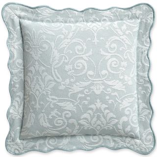 ROYAL VELVET Coralie 16 Square Decorative Pillow, Light Seamist