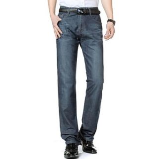 Mens Casual Straight Leg Jeans