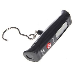 1.6 LCD Screen Backlight Electronic Handheld Hanging Luggage Scale (50KG / 10g / 1xCR2032)