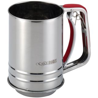 CAKE BOSS Cake Boss Stainless Steel 3 Cup Flour Sifter