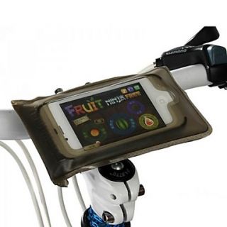 Cycling Environment TPU Waterproof Rain proof Bike Handlebar Touch Screen Mobile Phone Bag