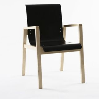 Artek Seating Hallway Arm Chair 403 11000 Finish Black