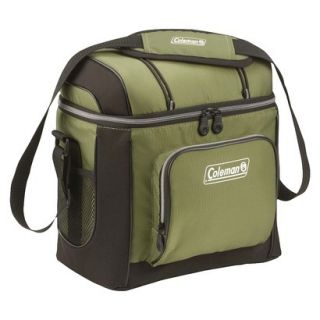 Coleman 16 Can Cooler with Removable Liner   Green