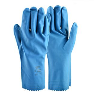 Ansell Rubber Thin Defend Washing Kitchen Household Waterproof Gloves [S]