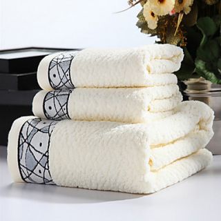 Siweidi Fashion Cotton Picasso Style Print Towel Set(Screen Color)