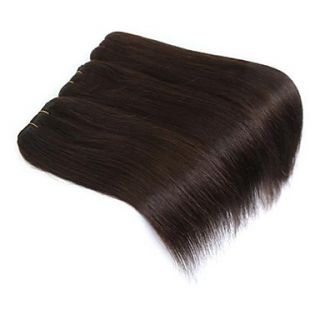 18 Inch Brazilian Straight hair Weft 100% Virgin Remy Human Hair Extensions 3Pcs