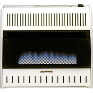 ProCom Blue Flame Vent Free Wall Heater   30,000 BTU Output, 1000 Sq. Ft.